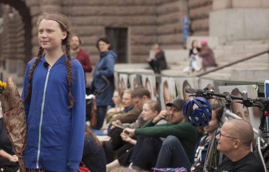 Thunberg charla sobre sus increíbles años de protesta y fama
