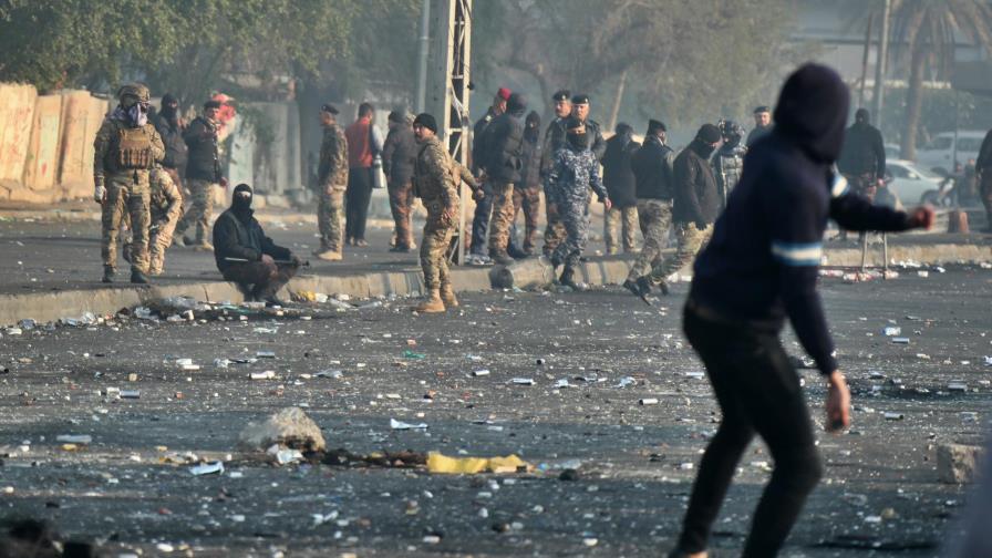 Tres muertos en protestas en Bagdad