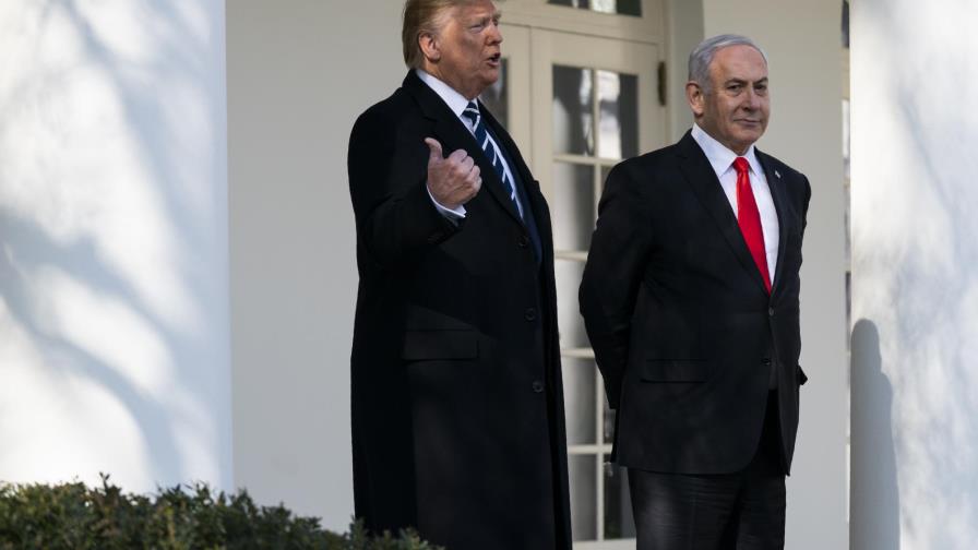 Trump optimista sobre plan de paz pese a rechazo palestino Trump optimista sobre plan de paz pese a rechazo palestino