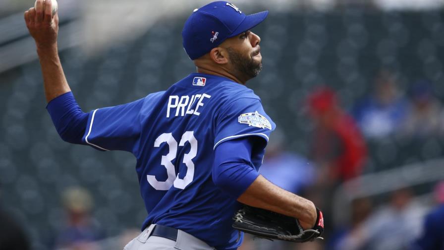 Price cumple primera aparición con Dodgers en pretemporada Price cumple primera aparición con Dodgers en pretemporada