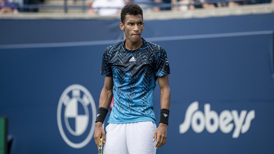 Auger-Aliassime cae en su 1er duelo en Toronto