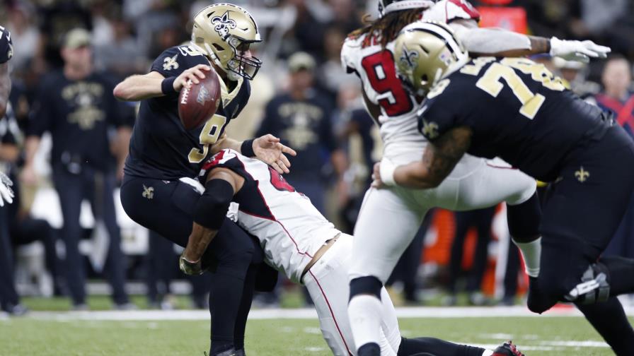 Falcons sorprenden a líderes Saints Falcons sorprenden a líderes Saints