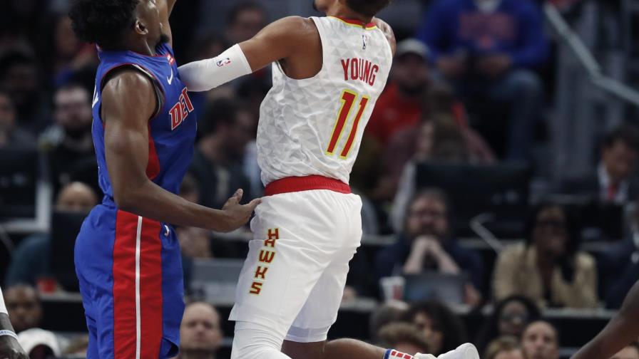 Trae Young anota 38 en triunfo de Hawks sobre Pistons Trae Young anota 38 en triunfo de Hawks sobre Pistons