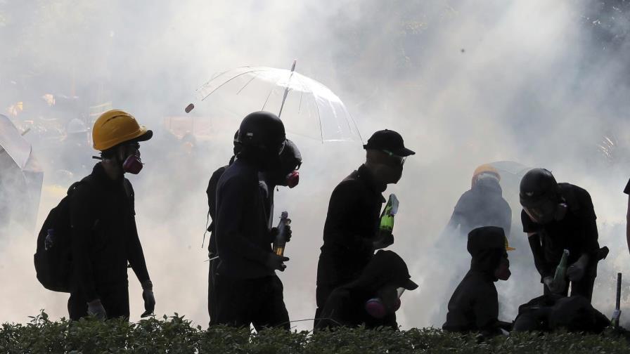 Residentes de HK viven con temor a efecto de gas lacrimógeno