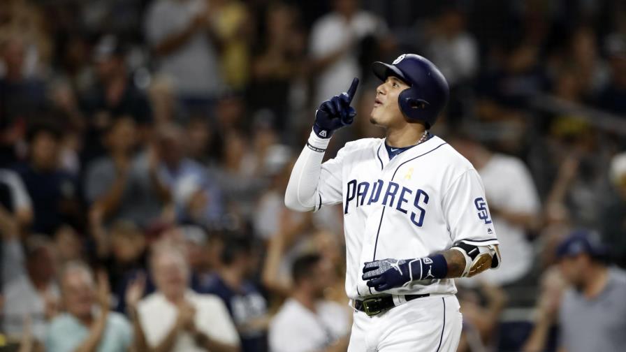 Con jonrones de Machado y Myers, Padres vencen a Rockies Con jonrones de Machado y Myers, Padres vencen a Rockies