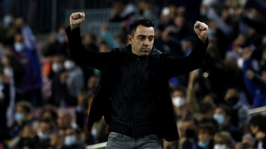 Xavi Hernández debuta con victoria en banquillo de Barcelona Xavi Hernández debuta con victoria en banquillo de Barcelona