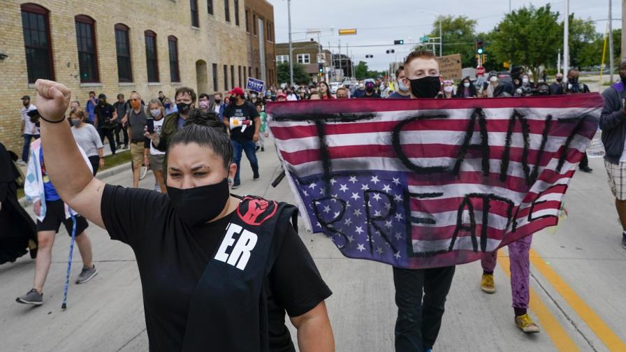 Más de 250 arrestos desde inicio de protestas en Wisconsin