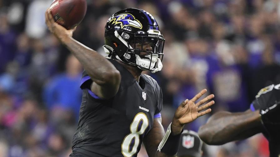Jackson enferma y falta a entrenamiento de Ravens
