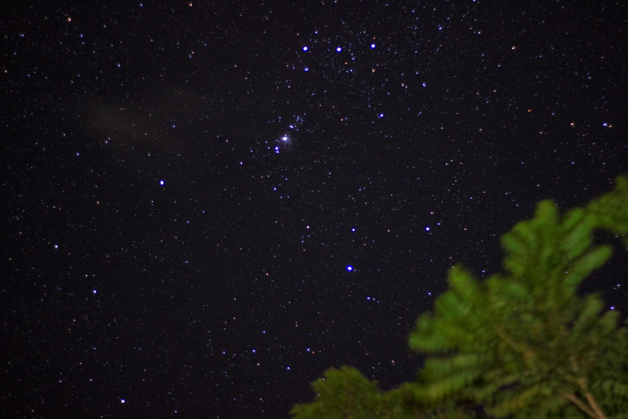 Cinturón y la Espada de Orión.