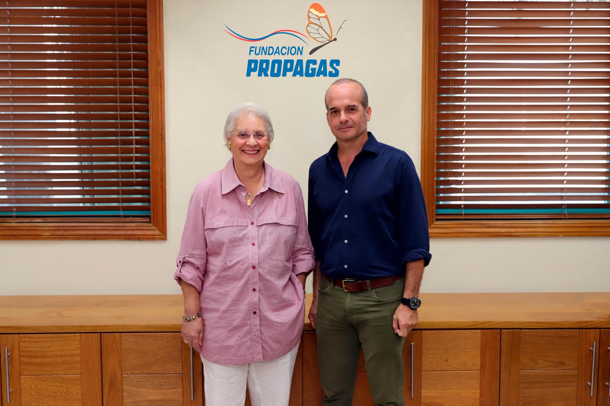 Rosa M. Bonetti y Eladio Fernández.