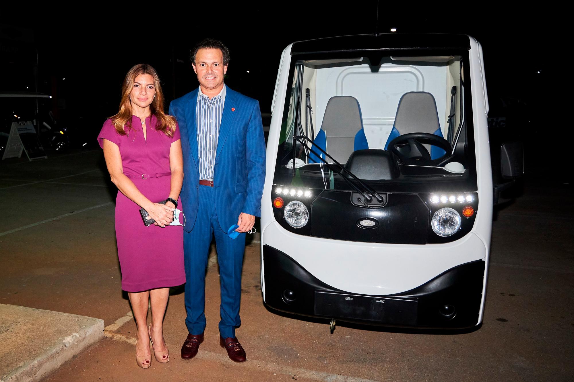 Paola Rainieri y Juan Tomás Díaz.