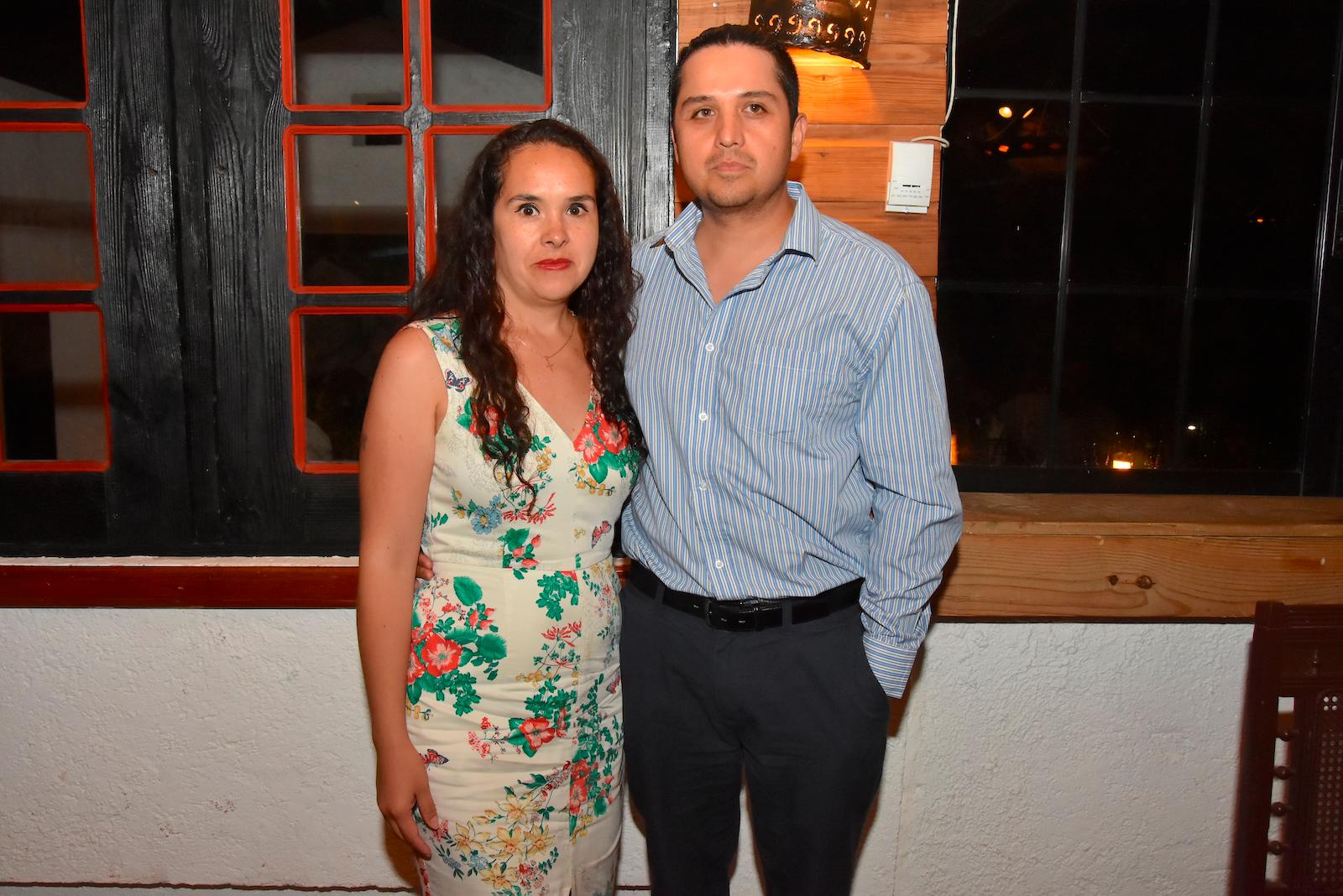 Emma Álvarez y Donovan Díaz.