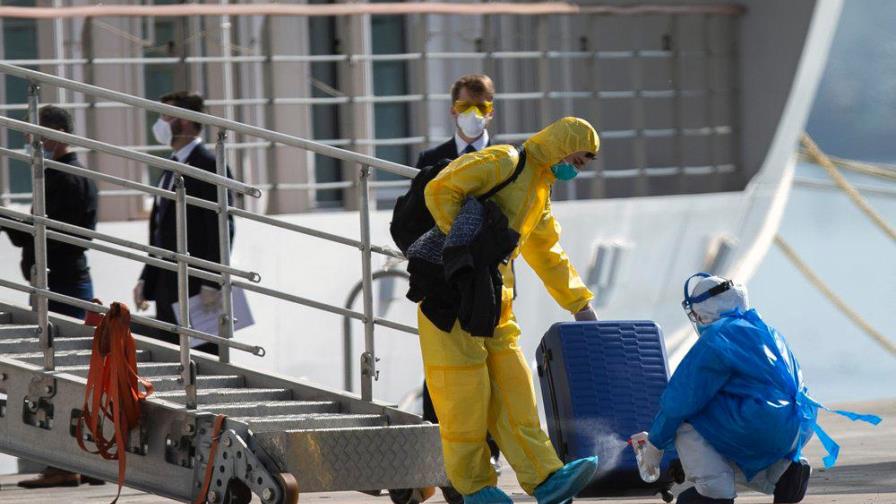 Desembarcan tripulación de crucero infectada con coronavirus