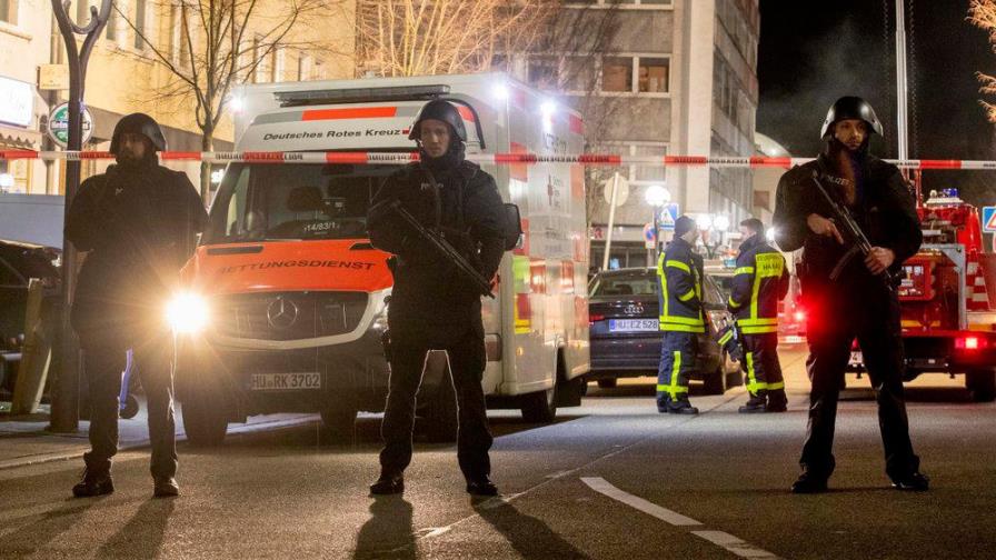 Ocho personas mueren baleadas en la ciudad alemana de Hanau Ocho personas mueren baleadas en la ciudad alemana de Hanau