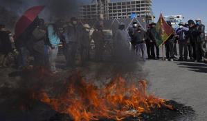 Protestas antigubernamentales dejan varios heridos en Bolivia