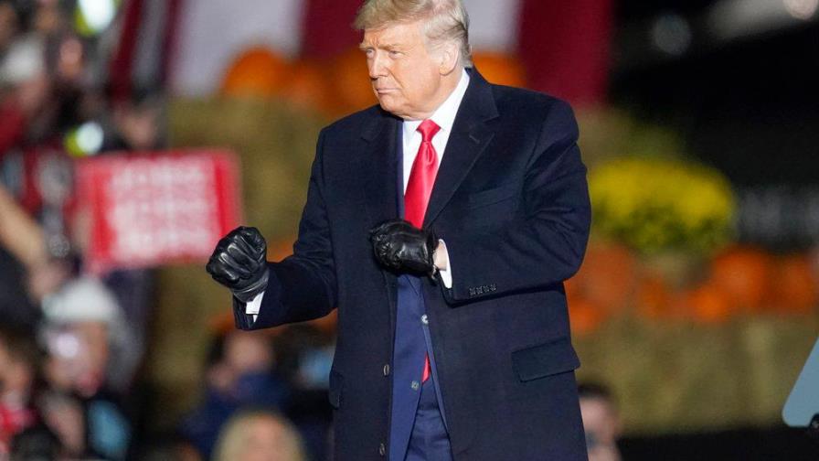 Trump lanza última ofensiva de campaña en estados cruciales