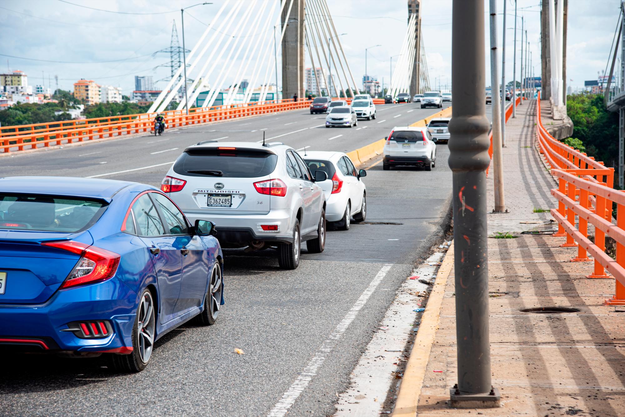Antes de los trabajos, los vehículos se desplazaban a mayor velocidad.