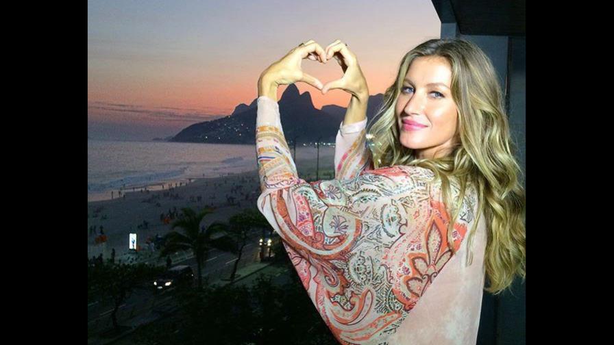 La súpermodelo Gisele Bündchen se propone sembrar 40,000 árboles por sus 40 años