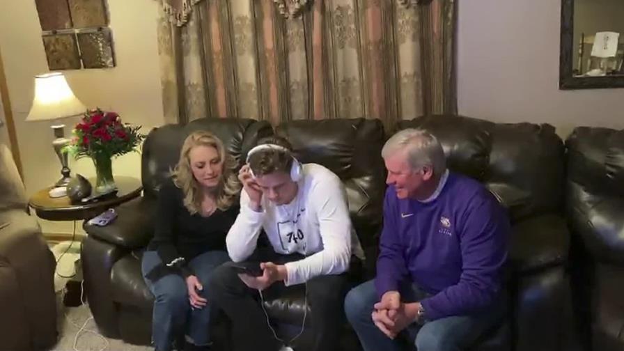 Bengals reclutan a Burrow como la 1ra selección del draft