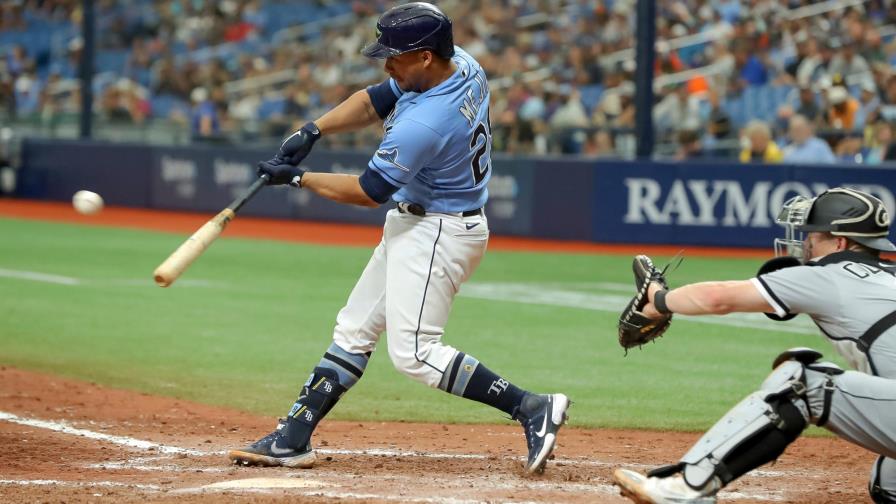 Rays ganan 9-0 a Medias Blancas; Mejía produce 3 carreras