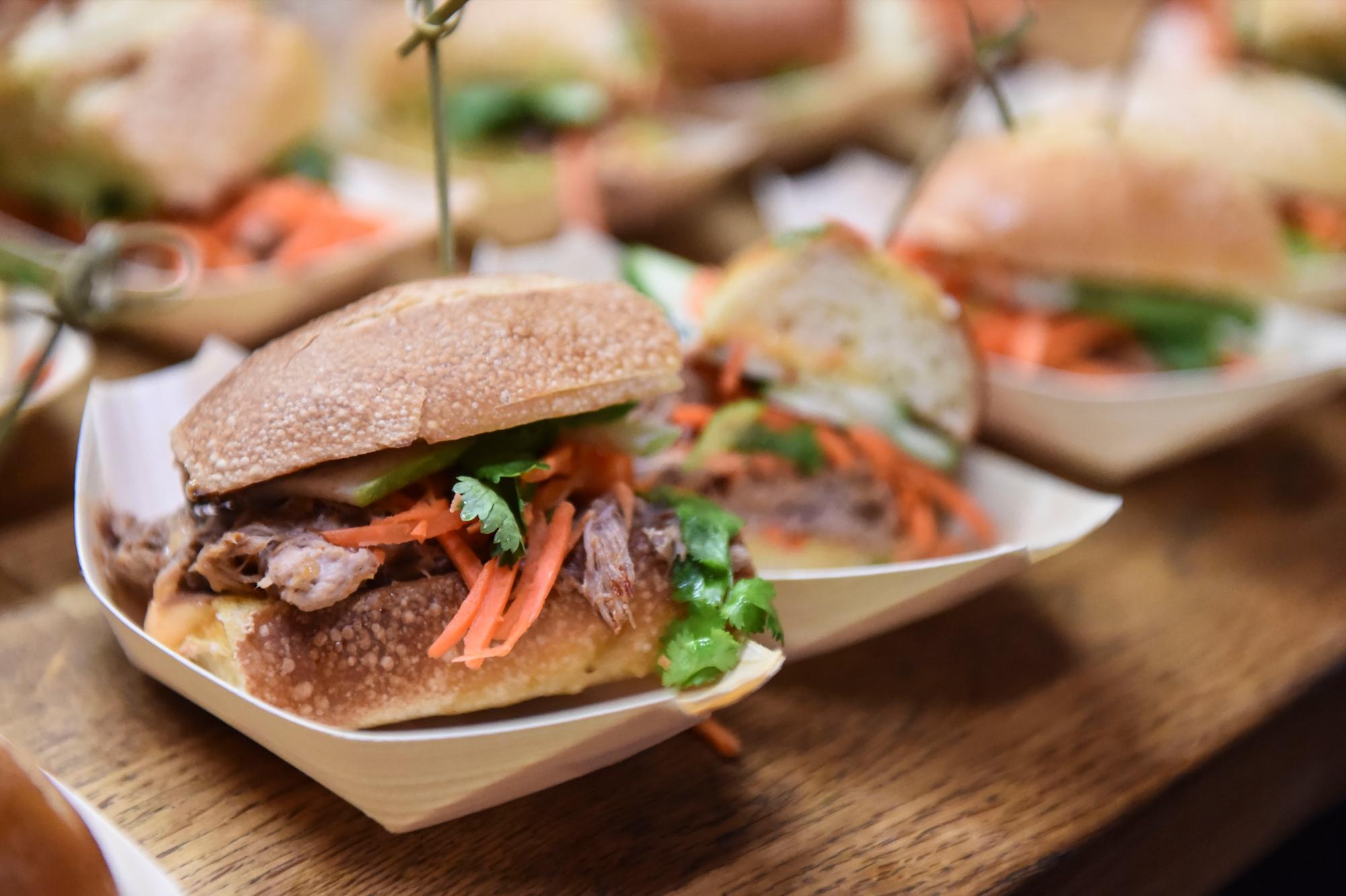 Una de los platos del Chelsea Night Market. 