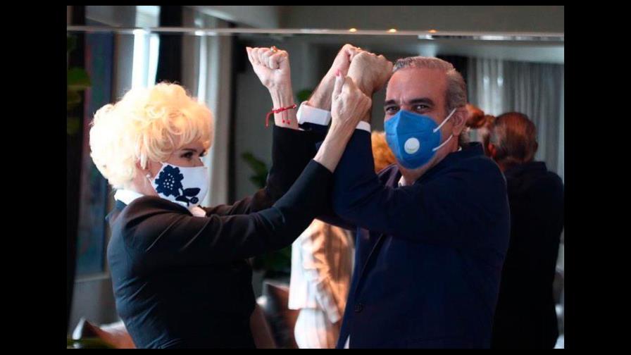 Charytín Goico le da su apoyo a Luis Abinader