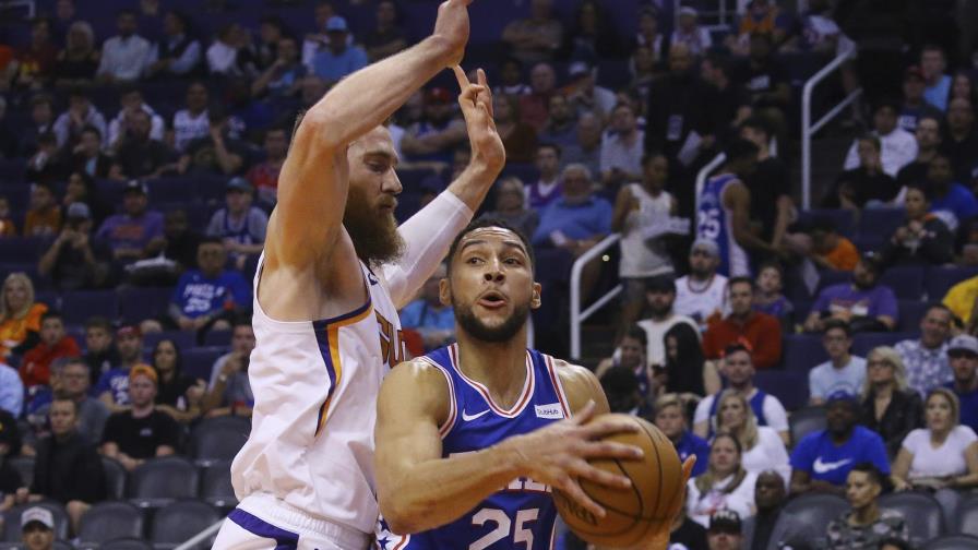 Simmons se perderá nuevo encuentro de 76ers por lesión