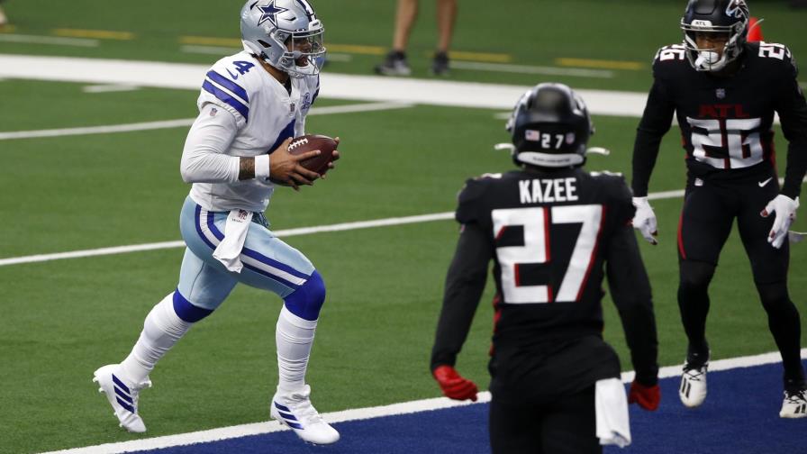 Cowboys dan la vuelta y superan a los Falcons en casa
