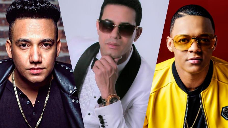 Raulín Rodríguez, Secreto y Elvis Martínez, en El Bombazo Navideño