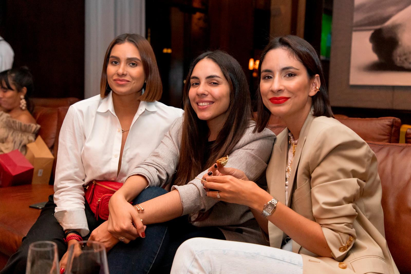 Dawilda González, Yazmín Yeara y Helen Blandino.