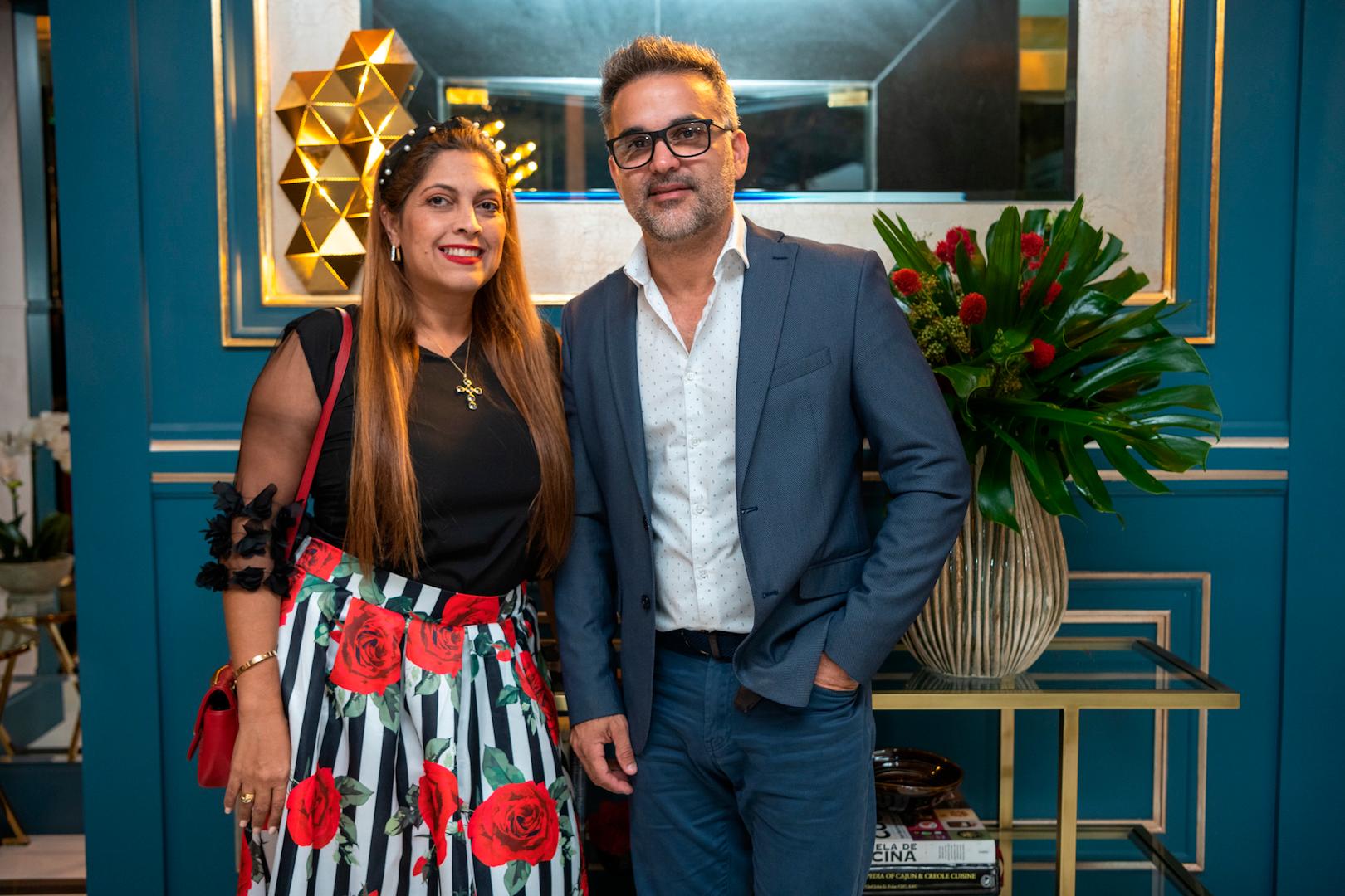 Jennifer Martínez y Jochy Fersobe.