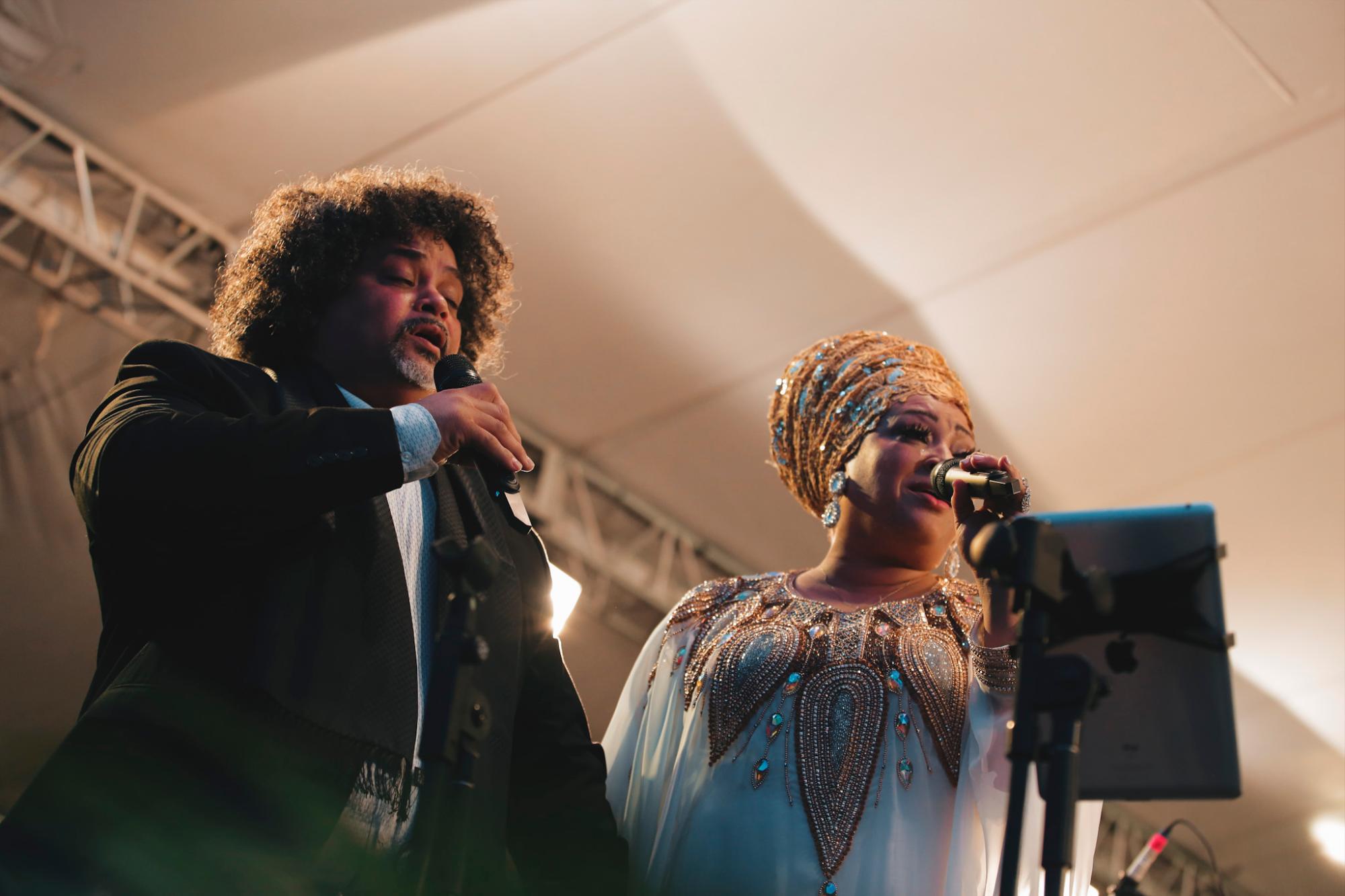 Pablo García y Diomary La Mala.