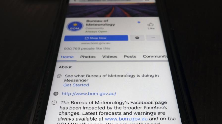 Facebook bloquea las noticias en su plataforma en Australia