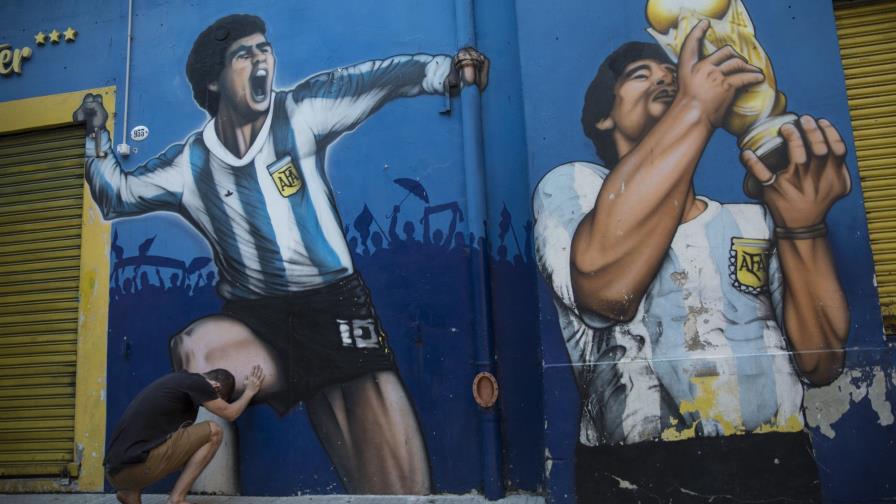 Proponen billete con rostro y gol de Maradona a los ingleses