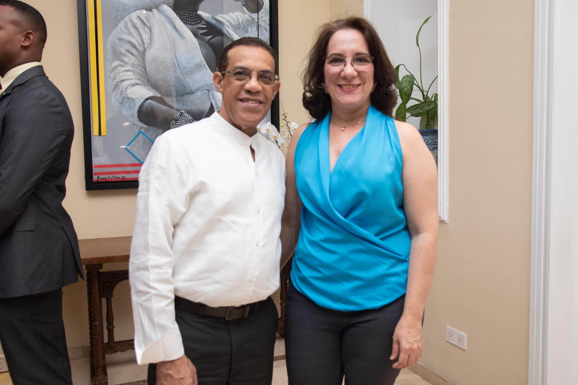 Basilio Nova y Ana Jiménez. 