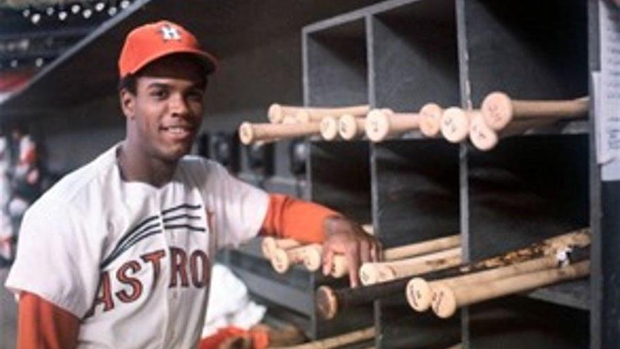 César Cedeño está considerado el mejor jardinero central de los Astros de Houston