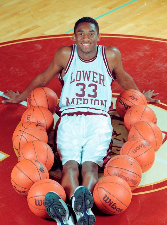 Bryant fue reclutado para la NBA fuera de la escuela secundaria.