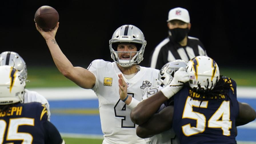 Raiders ganan tras otro final devastador de Chargers