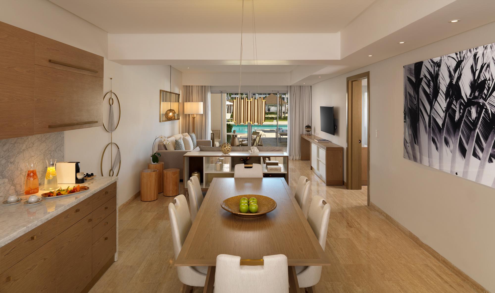 Living room de la habitación Master Swim Up.