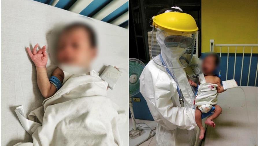 Bebé de 16 días derrota el coronavirus en Filipinas