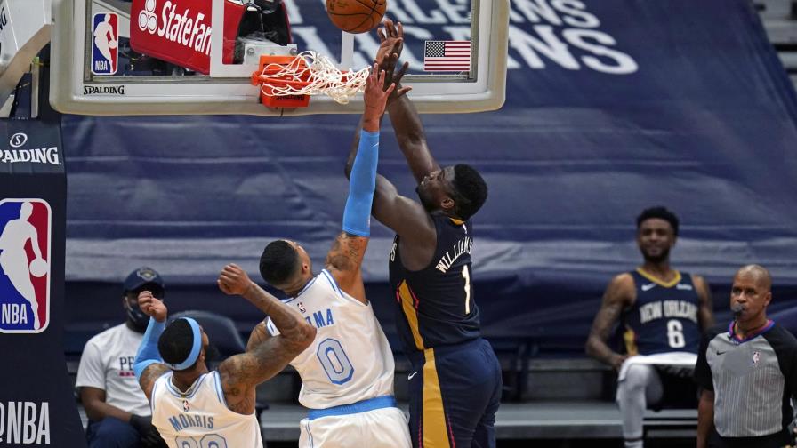 Ingram, Williamson marcan el paso en triunfo de Pelicans