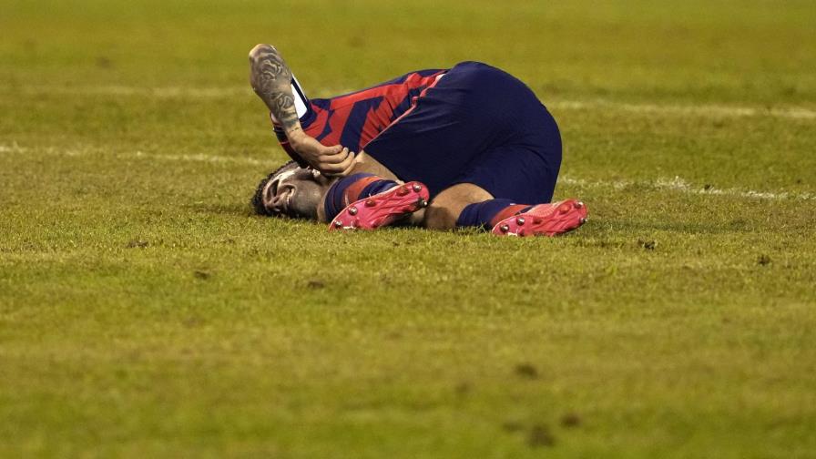 Chelsea pierde a estadounidense Pulisic 10 días por lesión