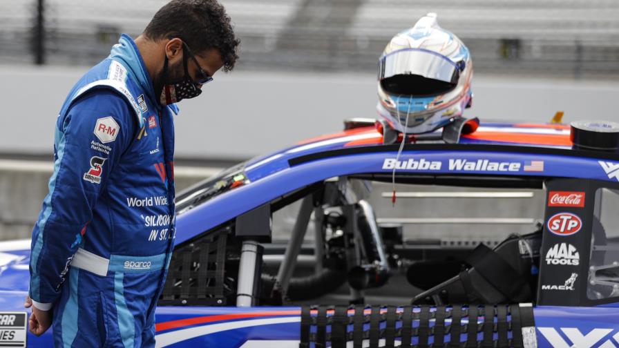 Trump arremete contra NASCAR y el piloto Bubba Wallace