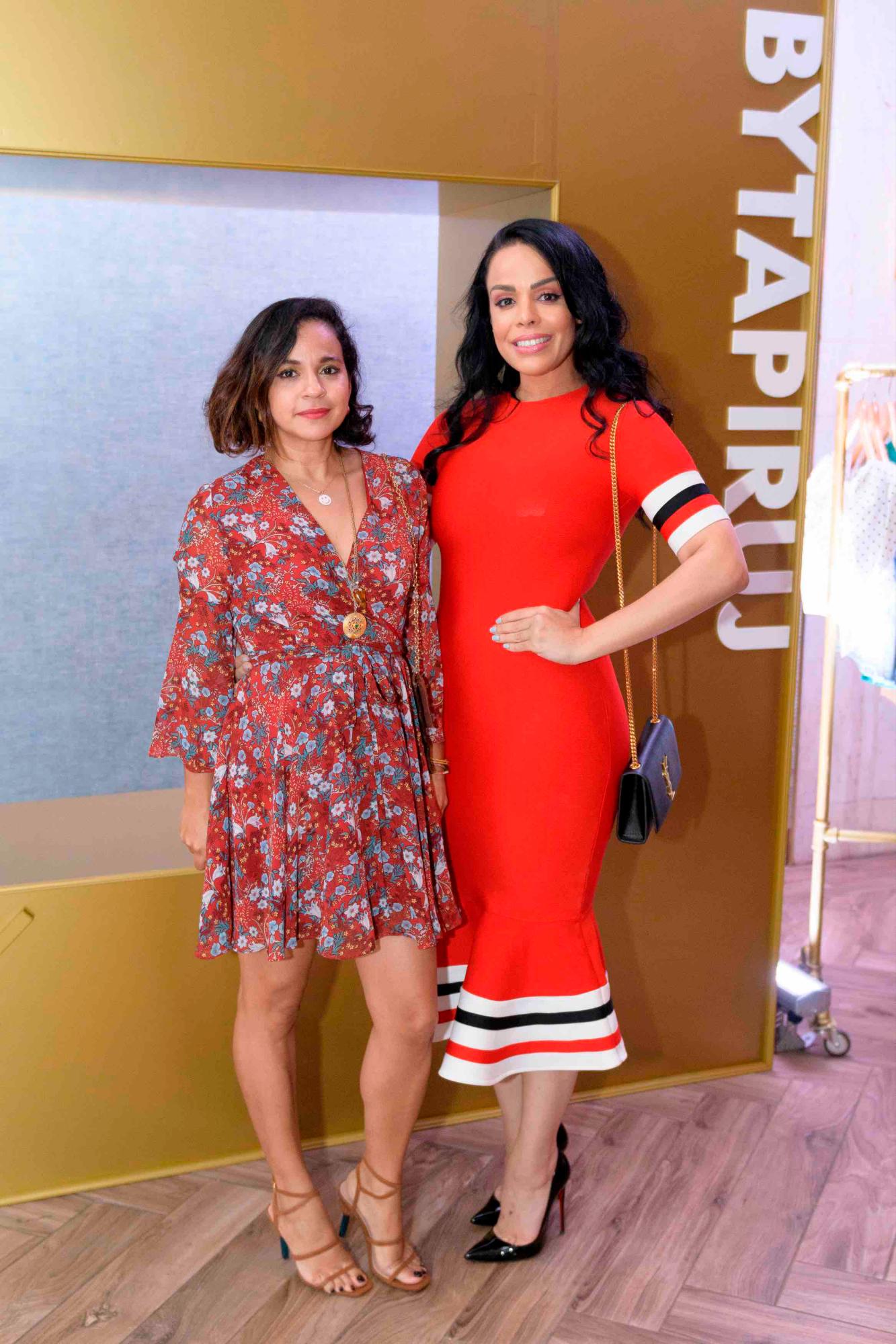 Diana Suriel y Melina Jiménez.