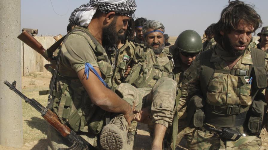 Escapan partidarios de EI ante el avance turco en Siria Escapan partidarios de EI ante el avance turco en Siria