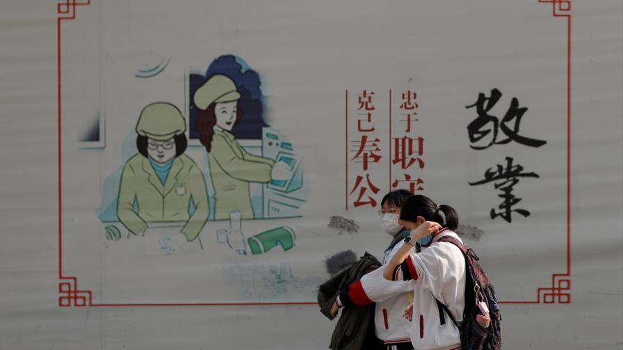 China registra solo un nuevo caso del virus en todo el país