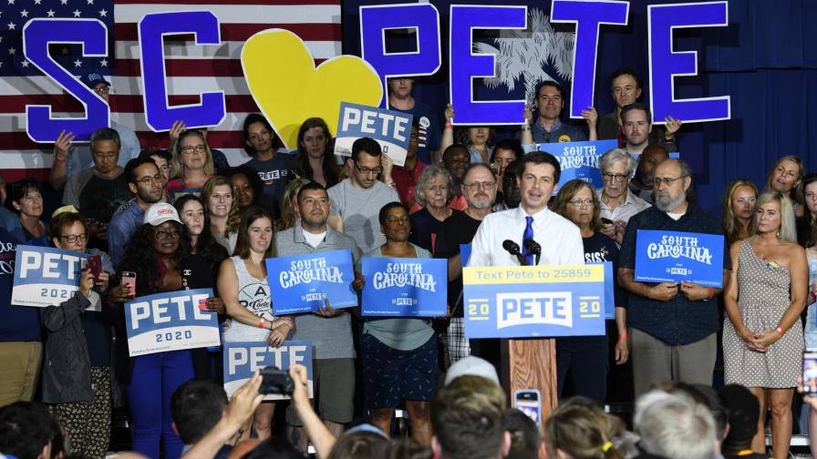 Llega la prueba de fuego para Buttigieg: Las minorías Llega la prueba de fuego para Buttigieg: Las minorías
