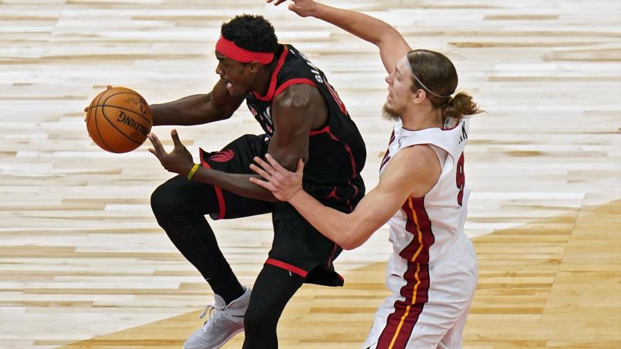 Raptors desperdician gran ventaja pero doblegan a Heat
