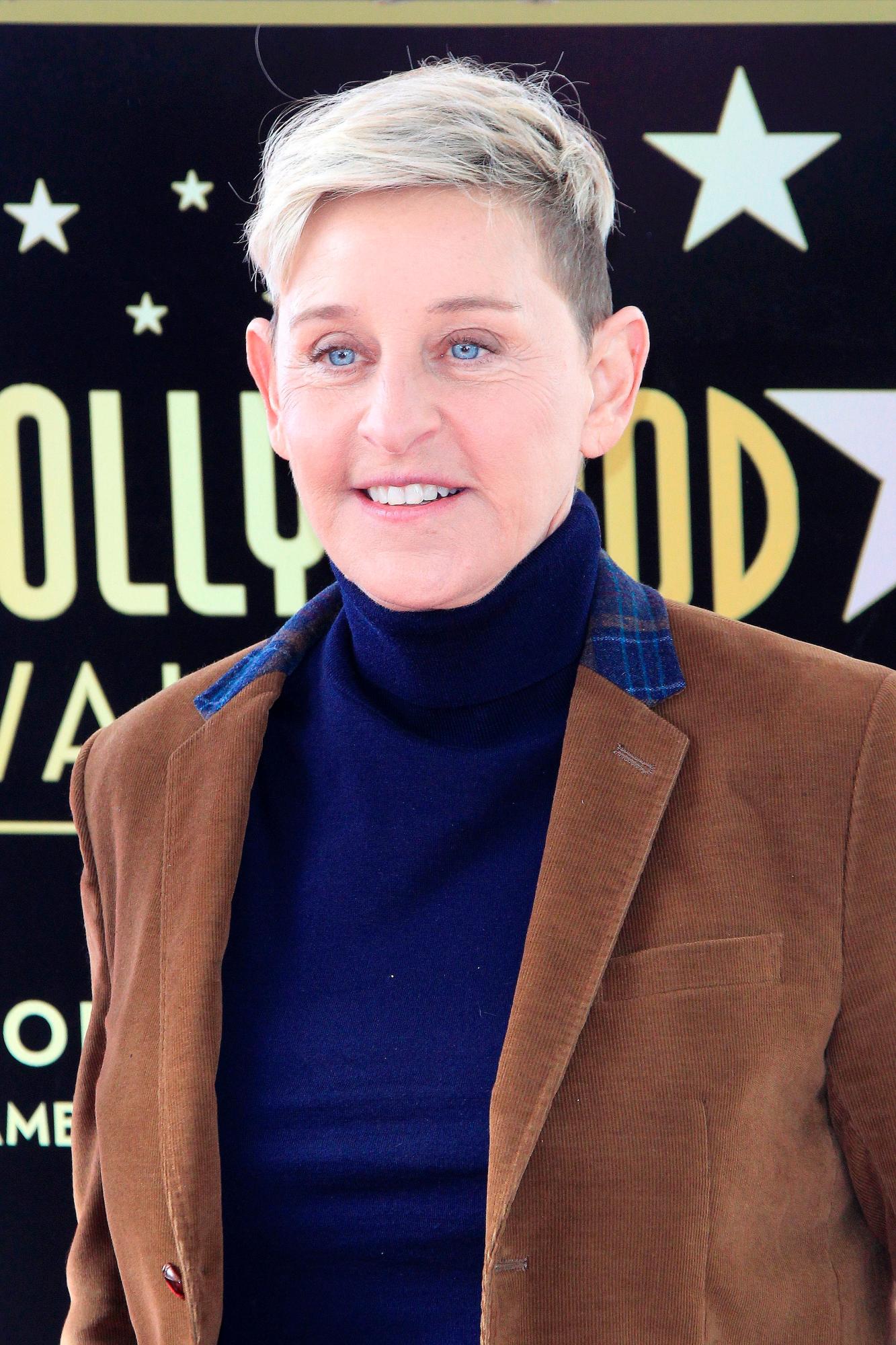 La comediante estadounidense Ellen Degeneres.