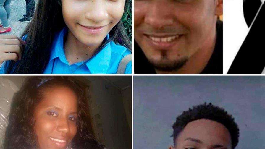 Mueren cuatro jóvenes al chocar dos motocicletas en presa de Hatillo